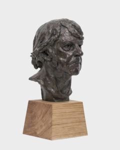 Nick the Gamekeeper sculpture by Nadine Collinson