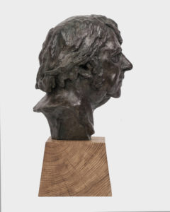 Nick the Gamekeeper sculpture by Nadine Collinson
