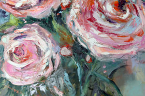 Peonies Large by Nadine Collinson