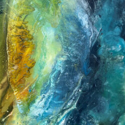 Dive In Mixed media on canvas