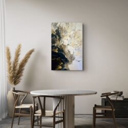 Gilded Monochrome Blooms II